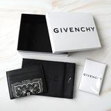 ジバンシィ 模様 レザー カードケース パスケース ブラック 箱付き - NEWSED