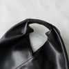 エムエムシックス メゾン マルジェラ レザー ジャパニーズバッグ スモール クラシック ハンドバッグ ブラック