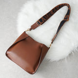 ステラマッカートニー ミニ クロスボディバッグ ショルダーバッグ レザー パンチングロゴ ブラウン - NEWSED