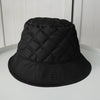 セリーヌ ロゴ キルティング ナイロン バケットハット 帽子 ブラック