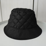 セリーヌ ロゴ キルティング ナイロン バケットハット 帽子 ブラック - NEWSED