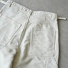 Ami Paris Heavyweight Painted Work Pants, Ivory