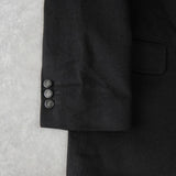 ジバンシィ カシミヤ シングル テーラードジャケット ブラック メンズ - NEWSED