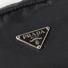 プラダ ポコノ テスート ナイロン ポーチ トライアングルロゴ ブラック