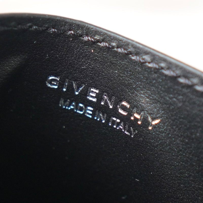 ジバンシィ 模様 レザー カードケース パスケース ブラック 箱付き - NEWSED