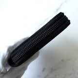 プラダ ナイロン ラウンドファスナー コインケース 三角プレート ラウンドジップ ブラック - NEWSED