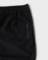 アクネストゥディオズ ロゴ コットン カーゴパンツ ブラック メンズ タグ付き未使用品 - NEWSED
