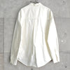 Ami Paris Ami Paris Heart Logo White Shirt Long Sleeve Shirt White / Red