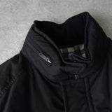 バーバリー ホースロゴ刺繍 ダウンジャケット ブラック - NEWSED