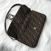Fendi Mamma Bucket Zucca 帆布/皮革单肩包 卡其色