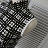 Burberry Nova 女士格纹马标志刺绣无袖上衣（黑/白）
