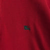 Burberry London 波尔多红马标志刺绣短袖 Polo 衫