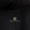 MM6 Maison Margiela Zip-up Hooded Coat Wool Coat Long Coat Different Material Switching