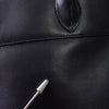Jil Sander freestanding leather handbag in navy