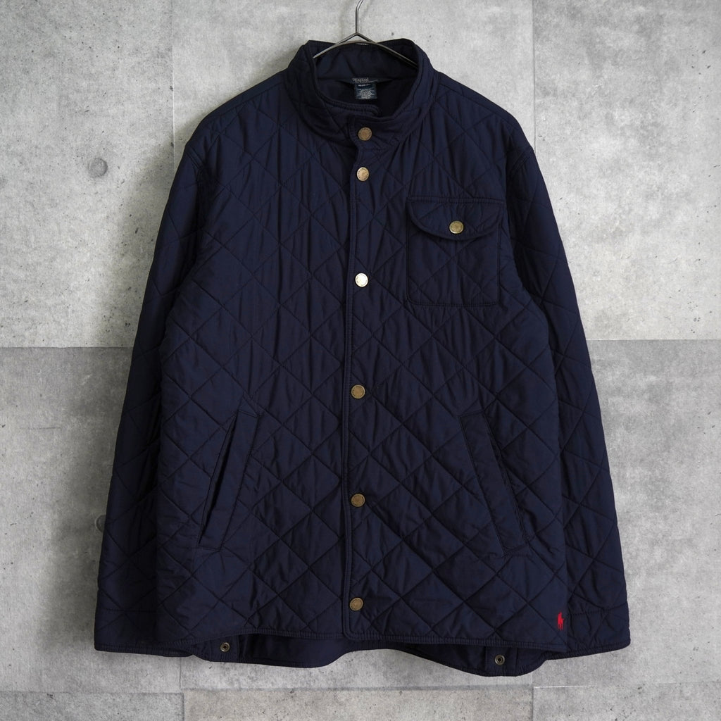 Kenzo Back Logo Varsity Jacket Blouson Navy