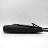 フェンディ ズッカ キャンバス/レザー ショルダーバッグ ブラウン - NEWSED