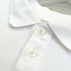 Maison Kitsune 狐狸头短袖 Polo 衫 白色