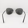 Chanel mirrored sunglasses in silver