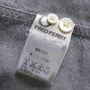 蓝灰色 Fred Perry 徽标刺绣长袖衬衫