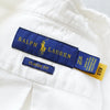 Ralph Lauren 徽标刺绣白色长袖衬衫