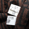 Fendi Zucca 女士羊毛 Polo 针织衫 棕黑色
