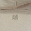 Ami Paris Ami Paris 爱心徽标刺绣连帽衫 米色