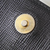 クレージュ ヴィンテージ ロゴ金具 レザー ビジネスバッグ ブラック - NEWSED