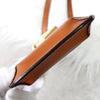 Fendi Zucca 小牛皮双色小包手机套棕色
