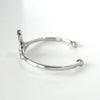 Vivienne Westwood 女士银色 Orb 水钻手镯