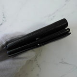 バレンシアガ エブリディ レザー 三つ折り財布 コンパクトウォレット ブラック - NEWSED