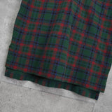 ポロ ラルフローレン ロゴ 刺繍 チェック柄 半袖ポロシャツ グリーン / レッド - NEWSED