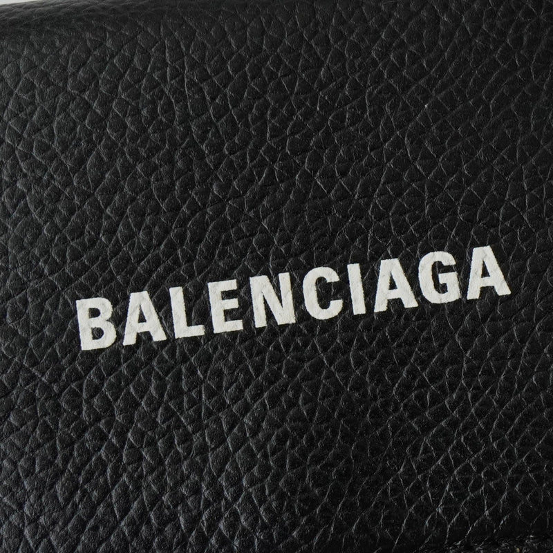 極美品◆バレンシアガ コンパクトウォレット エブリデイ ブラック ✨極美品✨BALENCIAGA バレンシアガ エブリデイ コンパクト