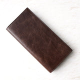 カルティエ サントス レザー 二つ折り 長財布 ブラウン - NEWSED