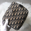 Dior Vintage Trotter 帆布迷你波士顿包（海军蓝）