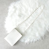 Jil Sander Tangle 白色小号皮革单肩包