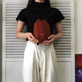 プラダ ポコノ テスート ナイロン 巾着バッグ - NEWSED