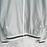 メゾンキツネ スタジャン ブルゾン フォックスロゴ グレー - NEWSED