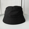 プラダ ポコノ テスート ナイロン バケットハット 帽子 三角プレート トライアングルロゴ ブラック