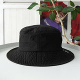 ステューシー バケットハット ロゴ ブラック - NEWSED