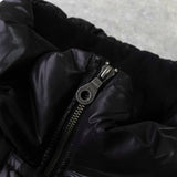 バーバリー ブルーレーベル ホースロゴ ノバチェック裏地 ロング ダウンジャケット レディース ダークブラウン - NEWSED