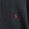 Polo Ralph Lauren 徽标半拉链运动衫 黑色