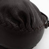 ボッテガ ヴェネタ イントレチャート レザー 巾着 バッグ ハンドバッグ ブラウン
