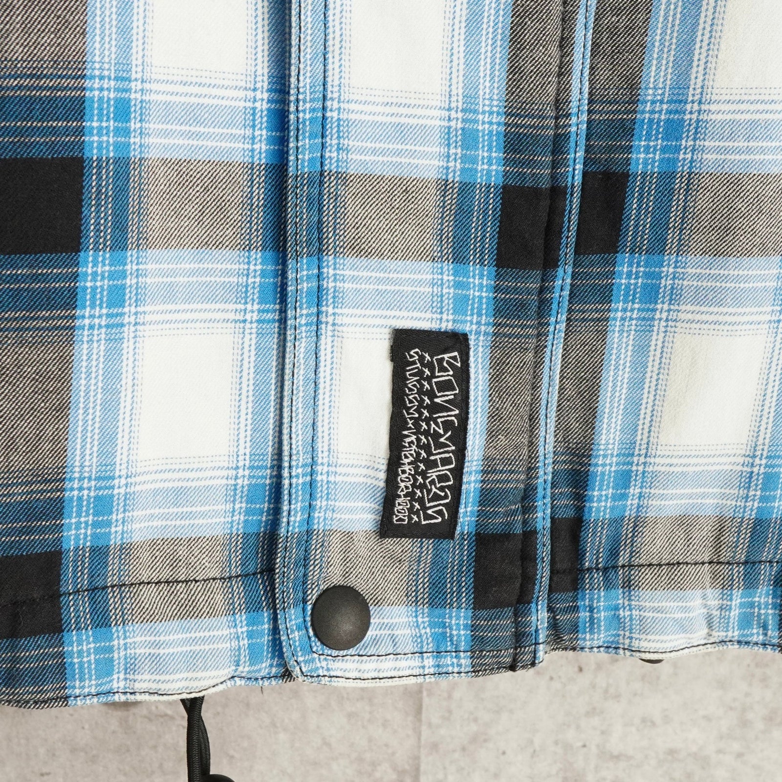 ステューシー × ネイバーフッド マウンテンパーカー チェック柄