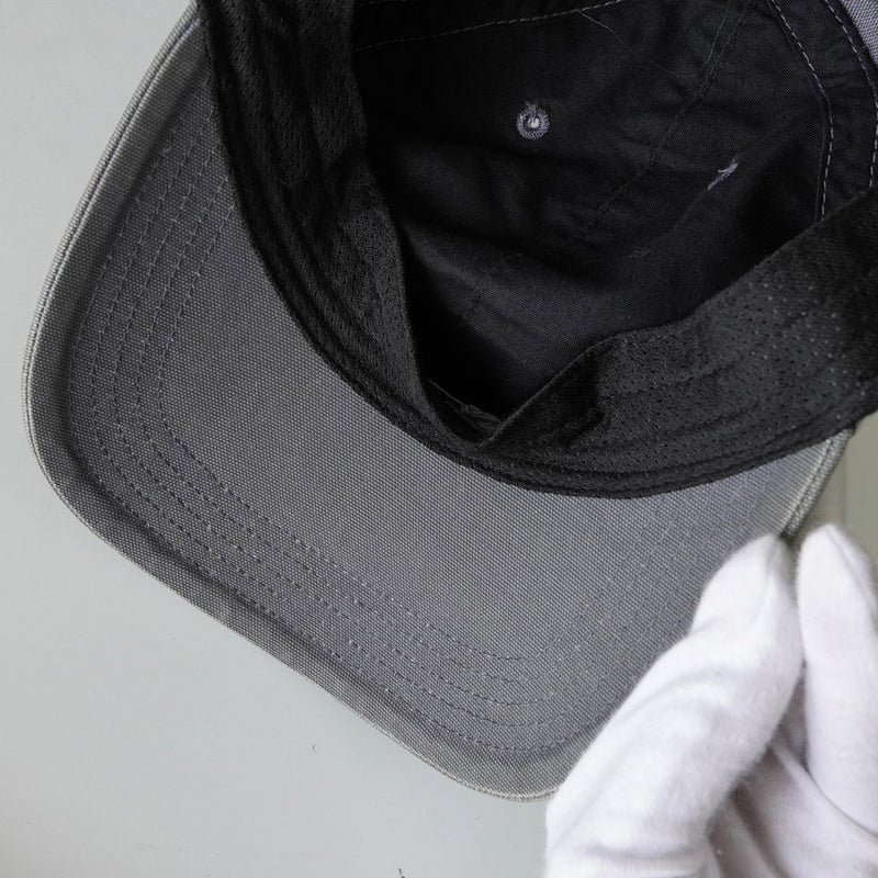 カーハート ロゴ キャップ グレー - NEWSED