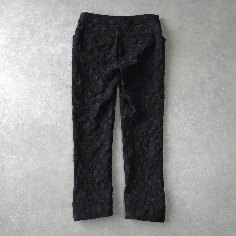 イッセイミヤケ フラワー ナイロン シングル イージー セットアップ ブラック レディース - NEWSED