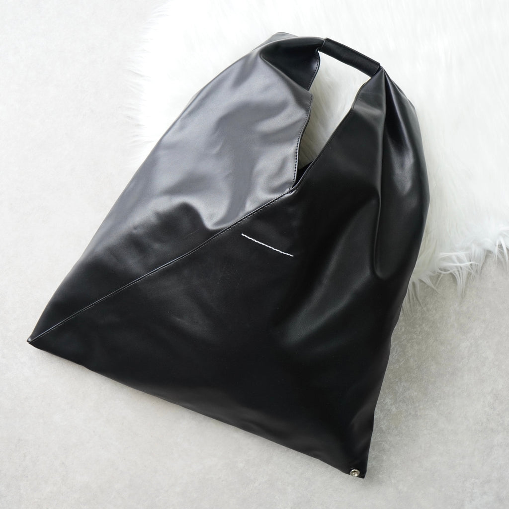 Maison Margiela MM6 皮革日本包手提包经典黑色
