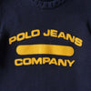 Polo Jeans Ralph Lauren College Logo Low Gauge Knit Navy