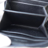 プラダ ナイロン ラウンドファスナー コインケース 三角プレート ラウンドジップ ブラック - NEWSED