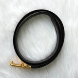 セリーヌ ヴィンテージ 輪馬車 サルキー レザー ベルト ブラック - NEWSED