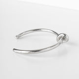 セリーヌ ノット エクストラシン バングル シルバー - NEWSED